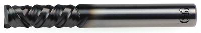 OSG Solid Router Bit: Compression Spiral, Diamond Coated, 2 Flute, 1/4" Cut Dia - Compression Spiral-Flute Router Bits for Composites