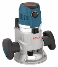 BOSCH Router: Mid-Size, Fixed Base, 2.3 hp, Variable Speed, 25,000 RPM, 1/2 in Collet, Soft-Start (MPN MRF23EVS). Key specifications — attr326433: Soft-Start; attr241172: Router; attr217717: 120V AC; attr217680: BOSCH.
