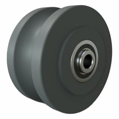 HAMILTON Track Wheel: 4 in Wheel Dia., 2 in Wheel Wd, 1,000 lb Load Capacity - U-Groove Wheels