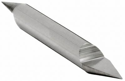 APPROVED VENDOR Engraving Tool: Pointed, Double End, Carbide, 30° Tip Angle, 0.008" Tip Dia - Double-End Pointed Engraving Tools