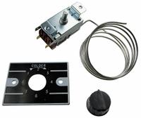 Refrigeration/Freezer Control: Refrigerator/Freezer Control, 0°F to 47°F, SPST, Closes on Rise (MPN K50Q-1125-001). Key specifications — Manufacturer Part Number: K50Q-1125-001; Voltage: 240V AC; Brand: RANCO; Capillary Type: Capillary.
