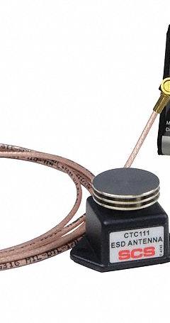 SCS EM Aware Monitor: Audio Buzzer, 2 Wrist Straps Monitored, 1 Dissipative Surfaces Monitored (MPN 770066). Key specifications — Includes: Standard Antenna; Brand: SCS.