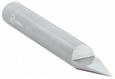 ONSRUD Engraving Tool: Tipped Off, Carbide, 30° Tip Angle, 0.005" Tip Dia, 2" OAL (MPN 37-21) - Single-End Pointed Engraving Tools