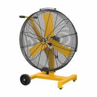 BIG ASS FANS Portable Fan: 36 1/2 in Blade Dia, Variable Speeds, 2/3 hp Motor HP, Non-Oscillating (MPN F-AE1-3601L10S34). Key specifications — Voltage: 120V AC; Brand: BIG ASS FANS; Number of Speeds: Variable; Oscillation: Non-Oscillating; Phase: Single.