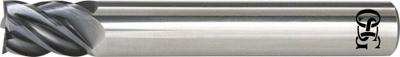 OSG Square End Mill: Carbide, EXO Coated, 5 Flute, 1/8" Mill Dia, 5/32" LOC - Reduced-Neck Fast-Cutting Carbide Square End Mills for Stainless Steel & Super Alloys