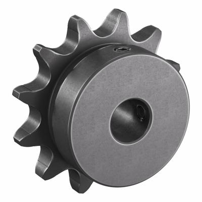 TRITAN Roller Chain Sprocket: 41, For 1/2 in Chain Pitch, 1/2 in Bore Dia, 12 Teeth - Size 41 Fixed-Bore Roller Chain Sprockets