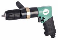 SPEEDAIRE Air-Powered Drill: 1/2 in Chuck, Medium Duty, 400 RPM, 0.5 hp, Keyless, Reversible (MPN 21AA74). Key specifications — attr1320790: SPEEDAIRE.