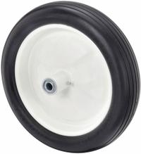 MARASTAR Flat-Free Wheel: 13 5/16 in Wheel Dia., 2 1/2 in Wheel Wd, Polyurethane, 6 in Hub Lg, Steel (MPN 00003). Key specifications — Brand: MARASTAR; Tire Sidewall Number: 3.50/2.50-8.