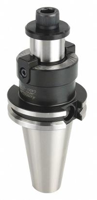LYNDEX-NIKKEN Shell Mill Holder: CAT40 Taper, 32 mm Pilot, 74 mm Projection (MPN C4001-32-50). Key specifications — attr1033219: LYNDEX-NIKKEN; attr1039162: Coolant Through.
