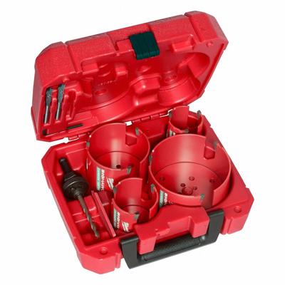 MILWAUKEE Hole Cutter Kit (MPN 49-56-9285) - Hole Saw Kits for Wood
