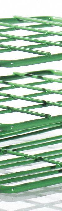 Tube Rack: 4 1/4 in Overall Wd, 2 1/2 in Overall Ht, 5 in Overall Lg, Steel, Green, (20) Places (MPN F18788-2000). Key specifications — Material: Steel; Mounting Location: Benchtop; Color: Green; Product Type: Test Tube Rack; Total Holding Capacity: (20) Places; Brand: SP SCIENCEWARE.