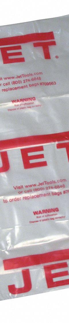 JET Wood Dust Collector Drum Collector Bag: For Use With 717520, 5 PK (MPN 717521). Key specifications — attr952403: JET; attr979811: 717521; attr979805: 717520.