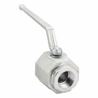 PARKER Hydraulic Ball Valve: Not Lockable, 12.05 in Handle Lg, Two Positions, Two-Way Ways, 2 in NPT (MPN BVAH32NSS1N). Key specifications — Brand: PARKER; Manufacturer Part Number: BVAH32NSS1N; Ball Seal Material: Nitrile; Handle Lockability: Not Lockable; Shaft Seal Material: Nitrile; Series: BV.