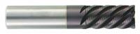 WIDIA HANITA Roughing End Mill: Carbide, AlTiN Coated, 4 Flute, 3/4" Mill Dia, 1-1/2" LOC, 4" OAL (MPN 4U80E1900R7XT)