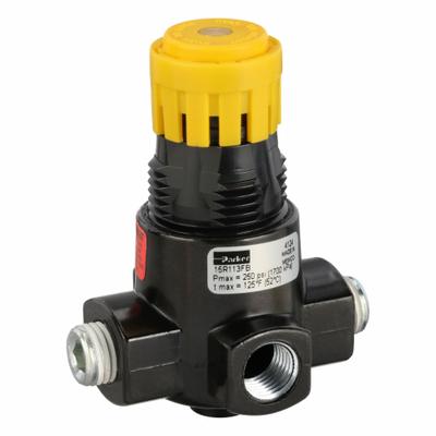 Parker Regulator: Zinc, 1/4 in NPT, 1 psig to 125 psig, 300 psig Max Op Pressure - Parker FRL Air Regulators