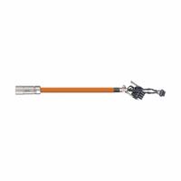 READYCABLE Servo Hybrid Cable: Basic Cable, 100 ft Lg, For Beckhoff, Similar To ZK4500-8023-xxxx (MPN MAT9850309-100). Key specifications — Cable Jacket Color: Orange; Conductor Configuration: (4xAWG16 (1.5))+(2xAWG18 (0.75))+(1PRxAWG22 (0.34)); Brand: READYCABLE; Cable Jacket Material: PUR.
