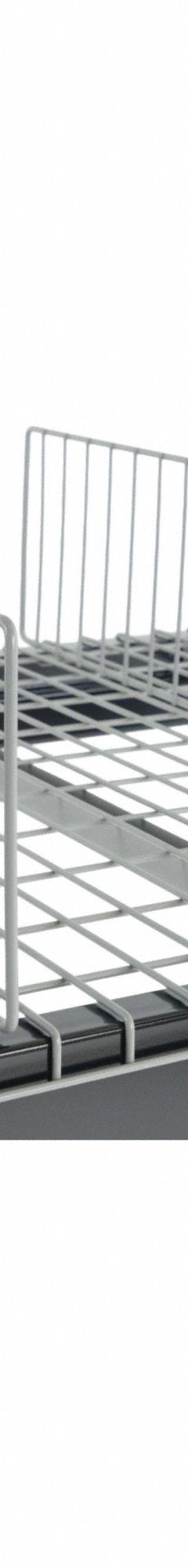 NASHVILLE WIRE Pallet Rack Divider: 34 in x 10 in, Steel, Galvanized, Gray (MPN 3410KP). Key specifications — Color: Gray; Finish: Galvanized; Brand: NASHVILLE WIRE; Material: Steel; Compatible Brand and Series: D3646AA3B1P.
