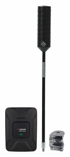 WEBOOST Signal Amplifier: 50 dB Max Gain, Amplifier/Coaxial Cable/Mounting Bracket/Power Supply, 5G (MPN 470210). Key specifications — Signal Type: 5G; Includes: Coaxial Cable; Multiple Users - Signal Amplifier: Multiple; Brand: WEBOOST; Operating Voltage: 6V DC.
