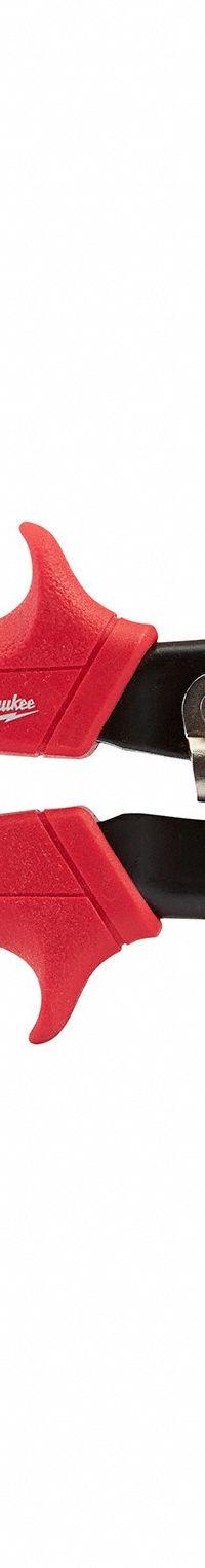 MILWAUKEE Aviation Snip: Left, 9 in Overall Lg, 4 in Cutting Lg, Steel, Plastic, Plastic (MPN 48-22-4511). Key specifications — attr308531: Plastic; attr308530: Steel; attr308532: Plastic; attr308533: No; attr308535: Cold Rolled Steel; attr308541: 18 ga (Cold Rolled Steel); attr308546: Left; attr324897: MILWAUKEE.