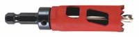 MORSE Hole Saw: 11/16 in Saw Dia., 5/6 Teeth per Inch, 1 7/8 in Max. Cutting Dp, 1/2"-20 Thread Size (MPN MHSA11C). Key specifications — attr1098070: 5/6; attr1098087: MORSE; attr1098073: 1/2"-20.