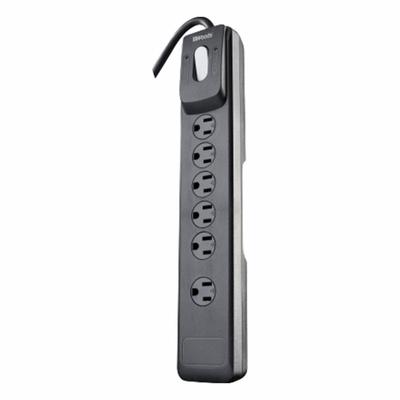WOODS Surge Protector: 6 Outlets, 4 ft Cord Lg, 1,440 J Rated Energy, 15 A Current - General Purpose Surge Protectors