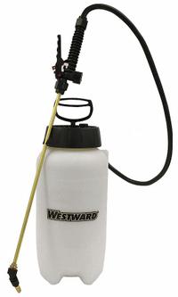 APPROVED VENDOR Handheld Sprayer: Spot, 2 gal Tank, Poly Tank, 25 ft Max Spray Distance, 40 psi (MPN 99110XPW). Key specifications — Brand: APPROVED VENDOR; Chemical Compatibility: Pesticide; Tank Material: Poly.