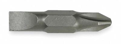 KLEIN TOOLS Double Ended Driver Bit: Imperial, Hand, #2 – Phillips Bit Size and Type Side 1 - Double-Ended Driver Bits