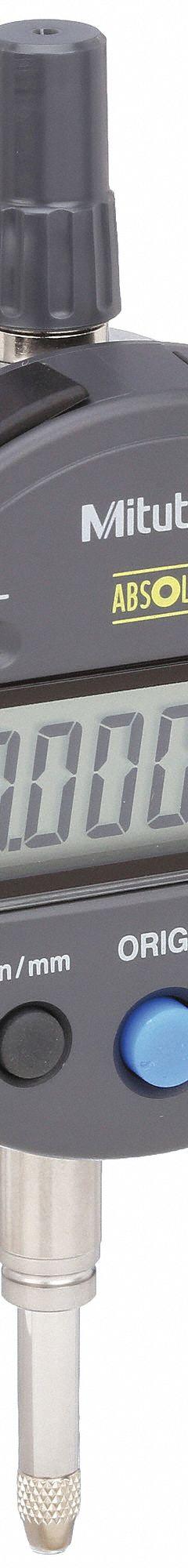 MITUTOYO Digital Indicator: 0 in to 0.5 in /0 mm to 12.7 mm, Inch/Metric, 0.0001 in Accuracy, IP42 (MPN 543-791B-12). Key specifications — attr1184065: MITUTOYO; attr1184072: 0.0001 in; attr1184084: 66 mm.