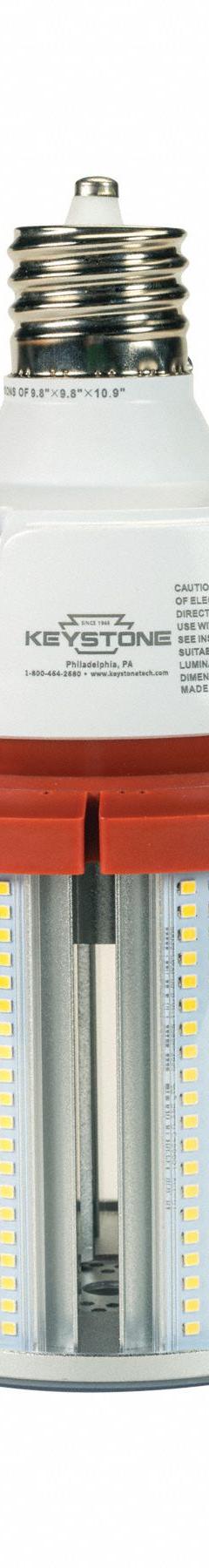 HID Replacement LED Bulb: Corncob, Mogul Screw (EX39), 54 W_63 W_80 W Watt, 3000K/4000K/5000K, LED (MPN KT-LED80PSHID-EX39-8CSB-D). Key specifications — Color Temperature: 5000K; Brand: KEYSTONE TECHNOLOGIES; Shatter-Resistant: No.