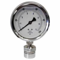 KODIAK CONTROLS Vacuum Gauge: KC301, 4 in Dial, 316 Stainless Steel, 316 Stainless Steel, Bottom, 4X (MPN KC301L4030/0/DSM3512LP). Key specifications — Brand: KODIAK CONTROLS; Gauge Case Liquid: Glycerin; Seal Fill Liquid: Mineral Oil; Gauge Case Material: 304 Stainless Steel; Seal Lower Housing Material: 316 Stainless Steel; Accuracy: ±1.00%; Gauge Wetted Parts: Stainless Steel.