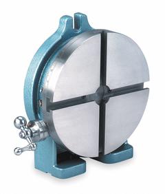 PALMGREN Rotary Table: 10 in Dia, 5/8 in T-Slot Wd (MPN 9634105). Key specifications — Brand: PALMGREN.