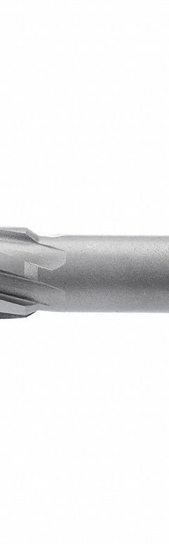HOLEMAKER TECHNOLOGY Annular Cutter: 49/64 in Cutter Dia, 2 in Max Cutting Dp, Bright, Carbide (MPN 109020-0100). Key specifications — attr253884: No; attr253885: Bright; attr253886: Carbide; attr253887: Weldon Flat; attr253888: Fractional Inch; attr277149: HOLEMAKER TECHNOLOGY.