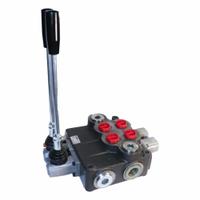 CHIEF Hydraulic Directional Control Valve: Four-Way / Three Positions, Tandem Center, 2 Spools (MPN 220930). Key specifications — attr1017968: CHIEF; attr1017969: Tandem Center; attr1018005: Spring Center To Neutral.