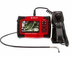 TRIPLETT Borescope: 640 x 480, 3 3/8 ft Shaft Lg, 0.24 in Shaft Dia, 6 mm Camera Dia, 8 GB SD Card (MPN BR750). Key specifications — Brand: TRIPLETT; Camera Pixel Resolution: 640 x 480; Features: Photo and Video Capture; Includes: 8 GB SD Card; Includes Probe: Camera Probe Included; Display Portability: Fixed; Camera Probe: Included.