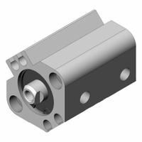 SMC Compact Cylinder: 16 mm Bore Dia, 5 mm Stroke Lg, Through Hole Mounting, Aluminum, M5 x 0.8, CQ2 (MPN CDQ2B16-5DCZ). Key specifications — attr946022: Through Hole; attr946024: Single Rod; attr946038: CQ2; attr1123057: Rotating Rod; attr945997: SMC.