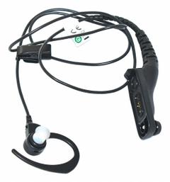 MOTOROLA Listen-Only Earpiece: Fits Motorola, Ear Hook, Black, GCAI (MPN PMLN6125A). Key specifications — Connector Type: GCAI; Compatible Radio Series: XPR 7000; Push To Talk: No; Manufacturer Part Number: PMLN6125A; Brand: MOTOROLA.