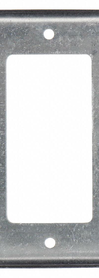 RACO Electrical Box Cover: 2 Gangs - Galvanized Electrical Box Covers