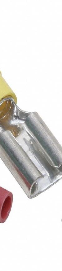 BURNDY Wire Disconnect: Female Socket, Blue, Nylon, Partial Coverage, 16 AWG – 14 AWG Wire Size (MPN QN14F11X02D). Key specifications — attr1307035: BURNDY; attr1307036: QN14F11X02D.