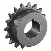 TRITAN Roller Chain Sprocket: 40, For 1/2 in Chain Pitch, 1 1/8 in Bore Dia, 18 Teeth, Steel (MPN 40BS18H X 1 1/8). Key specifications — Brand: TRITAN.