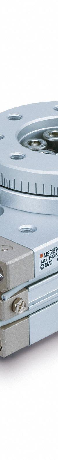 SMC Rotary Table: 190° Rotation Angle, 5.45 N-m Output Torque, 1 1/8 in Bore Dia, 1/8 in Metric Std (MPN MSQB30A-XN). Key specifications — attr293632: MSQB30A-XN; attr294754: SMC; attr947133: Inch; attr947137: 30; attr1108504: End; attr947145: Base Model.