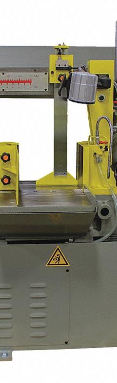 MARVEL Band Saw: Horizontal, 230V AC, 14 in x 14 in, 70 to 330 SFPM, 0°, 3 Phase (MPN PA360/MPC/230). Key specifications — attr312952: 0°; attr312955: Horizontal; attr312950: 14 in x 14 in; attr312951: 70 to 330 SFPM; attr312954: 3; attr325082: MARVEL.