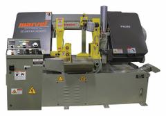 MARVEL Band Saw: Horizontal, 230V AC, 14 in x 14 in, 70 to 330 SFPM, 0°, 3 Phase (MPN PA360/MPC/230). Key specifications — attr312952: 0°; attr312955: Horizontal; attr312950: 14 in x 14 in; attr312951: 70 to 330 SFPM; attr312954: 3; attr325082: MARVEL.
