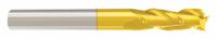 APPROVED VENDOR Square End Mill: Carbide, TiN Coated, 3 Flute, 5/8" Mill Dia, 1-1/4" LOC, 3-1/2" OAL (MPN 205-001231)