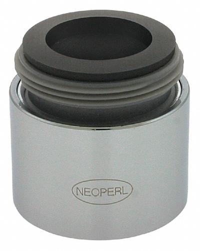 NEOPERL Outlet: 2.2 gpm Flow Rate, Aerated Flow Outlet, Brass, Chrome Finish, Dual - Faucet Aerators & Outlets