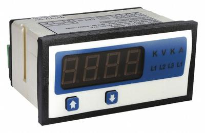 APPROVED VENDOR Digital Panel Meter: 1,999 Display Span - Max, 40 V AC – 300 V AC, 12G486 - AC Voltage Digital Panel Meters