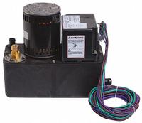 HARTELL Condensate Removal Pump: 380/460V AC, 1 gal Tank, 1/2 hp, 9.57 gpm, 60 ft Max. Head (MPN A5X-460). Key specifications — Nameplate Voltage: 380/460V AC; Brand: HARTELL; Included Accessories: Safety Switch; Plenum Rated: Yes.