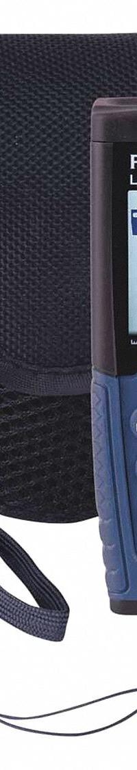 REED INSTRUMENTS Laser Distance Meter,328ft: Inch/Metric, 1 7/8 in – 328 ft, ± 0.0018 in/ft, AAA (MPN R8010). Key specifications — attr938983: Inches; attr938974: Subtraction; attr934751: REED INSTRUMENTS; attr938968: ± 0.0018 in/ft; attr938975: Strap; attr938977: Red.