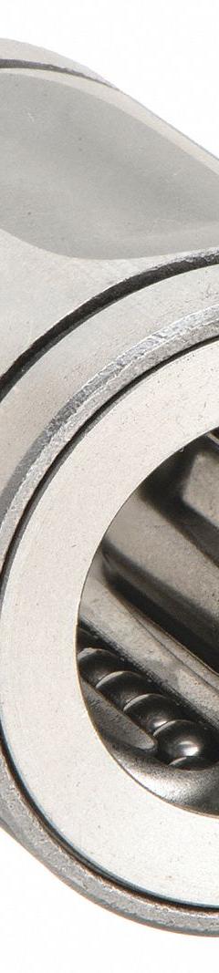 THOMSON Linear Ball Bearing: 1 1/4 in Inside Dia, 520 lbf Dynamic Load Capacity, No Wipers (MPN A203242). Key specifications — Material: Steel; Included Wiper Seals: No Wipers.