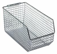 QUANTUM STORAGE SYSTEMS Hang and Stack Bin: 5 1/2 in x 10 3/4 in x 5 in, Silver, Not Nesting Capable (MPN QMB530C). Key specifications — Electrostatic Discharge: Not Electrostatic Discharge Conductive; Brand: QUANTUM STORAGE SYSTEMS; % Recycled Content: 0%.