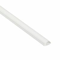 Raceway: Micro+, 13/16 in Wd, 3/8 in Ht, 60 in Lg, Plastic, White (MPN US/5FT2010W). Key specifications — Finish: Unfinished; Brand: D-LINE; Color: White; Item [MERCH]: Hinge and Click Lock; Includes: Clip-Over Accessories; Mounting Style: Adhesive; Material: PVC; Paintable: Yes.